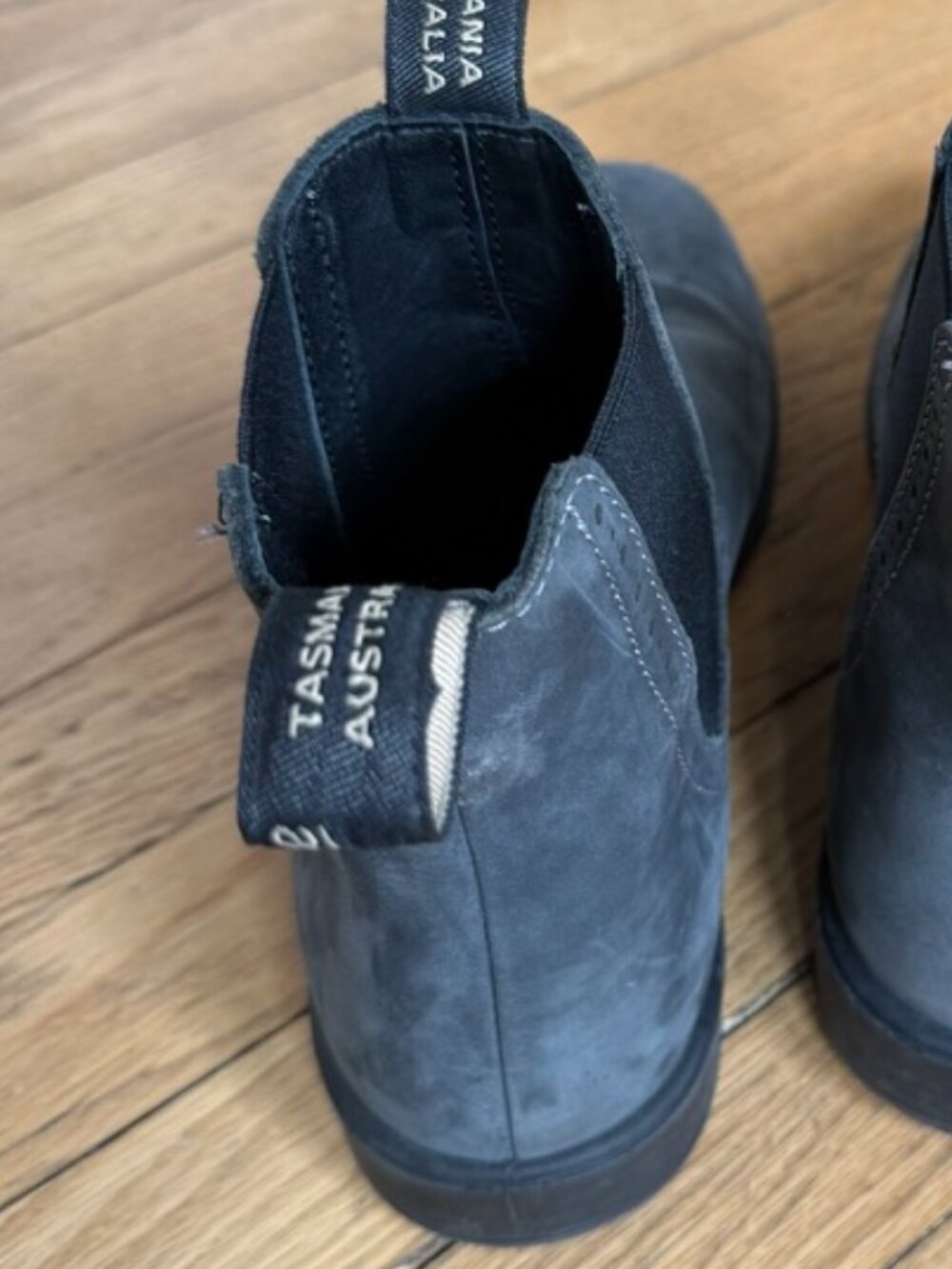 Blundstone Rustic Black High Top Boots, Women's 10M - Picture 6 of 11